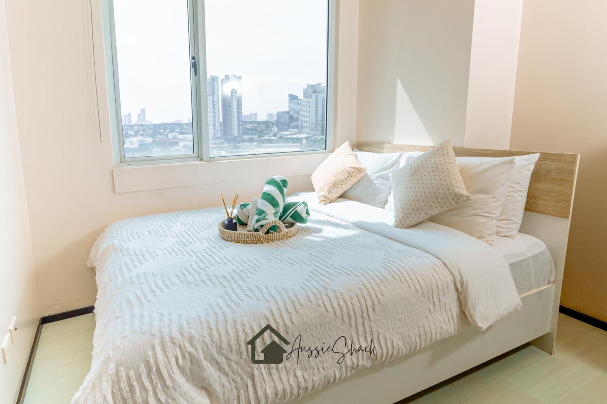 Aussie Shack - 2Br Modern Condo With Skyline View มะนิลา ภายนอก รูปภาพ